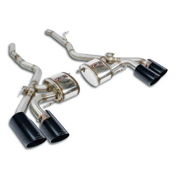 Bmw M Bmw F97 X3 M Rear mufflers kit Right OO100 + Left OO100 "Gun Metal Grey" with valves 526046