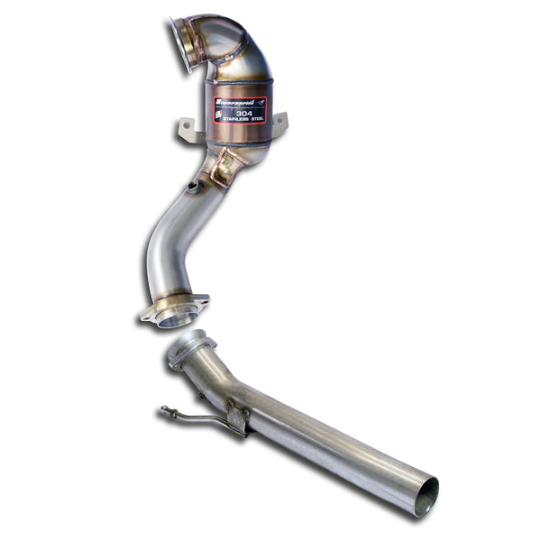Volkswagen Vw Polo 2G Gti 2018 -> Turbo downpipe kit + Metallic catalytic converter WRC 100CPSI 918551