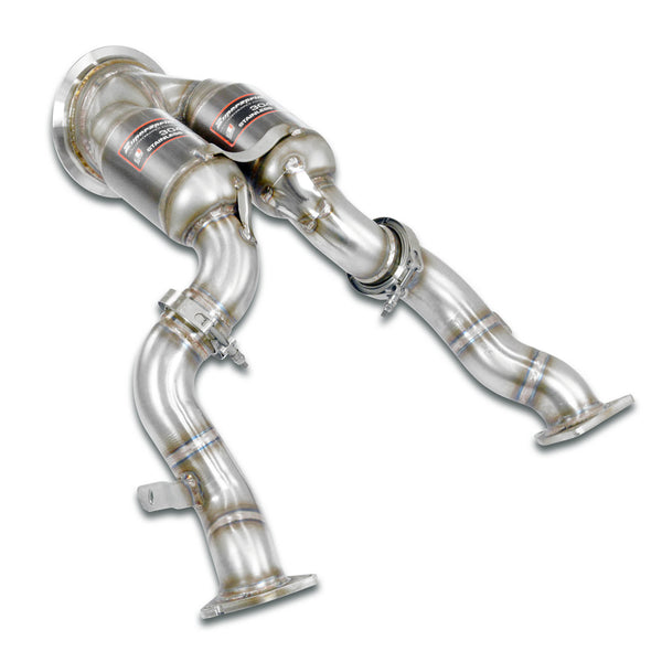 Porsche 95B.2 Series Downpipe + metallic catalytic right - left(Left / Right Hand Drive) 861241