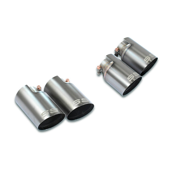 Porsche 95B.2 Series Endpipe kit "Race-Gun Metal Grey" Right OO100 - Left OO100 249976