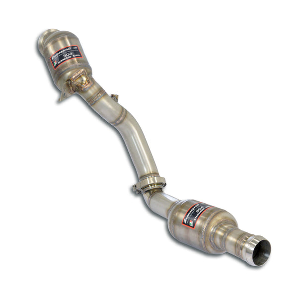Mercedes Amg Mercedes C190 Amg Gt Coupè Downpipe Right + double metallic catalytic converter 722371