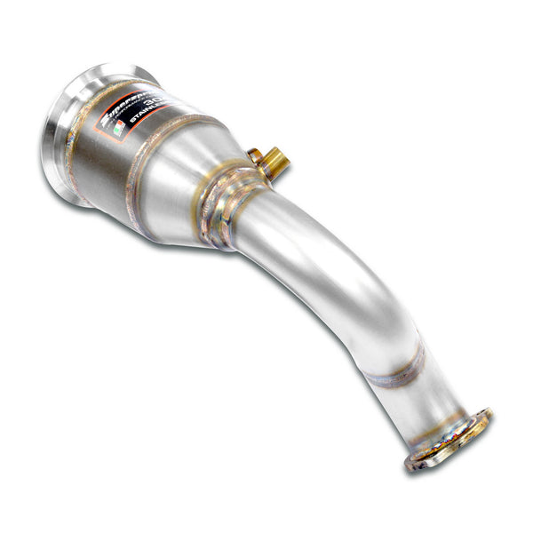 Porsche 536.1 Suv Series Downpipe Left with  Metallic catalytic converter 249541
