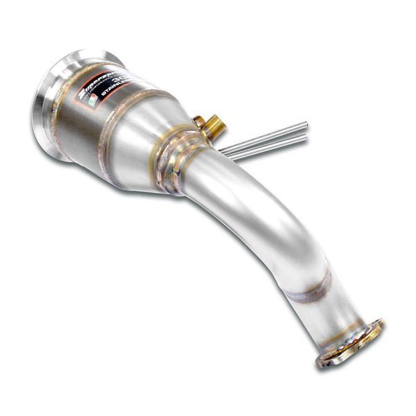 Porsche 536.1 Suv Series Downpipe Left with  Metallic catalytic converter 249581
