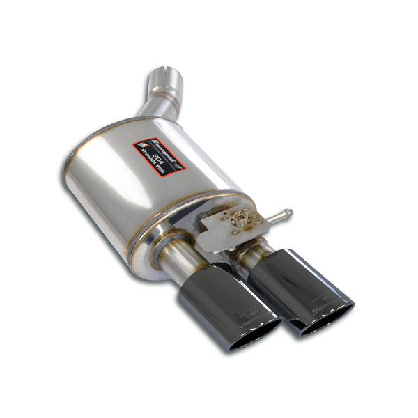 Audi Audi A8 Quattro D4 Typ 4H 2010 -> 2013 Rear exhaust Left 100x75 "Gun Metal Grey" with valve 771597