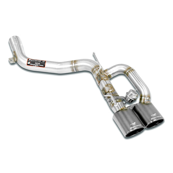 Maserati Maserati Ghibli 2013 -> Rear pipe right "Gun Metal Grey" with valve 451567