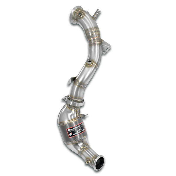 Mercedes Amg Mercedes R232 Sl Amg Downpipe Left + Metallic catalytic converter(Replaces pre-catalytic converter + GPF)With bungs for the pressure sensor / EGT 725381