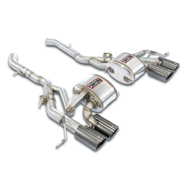 Bmw M Bmw G87 M2 Rear exhaust right OO100 - left OO100 "Gun Metal Grey", with valves 528346