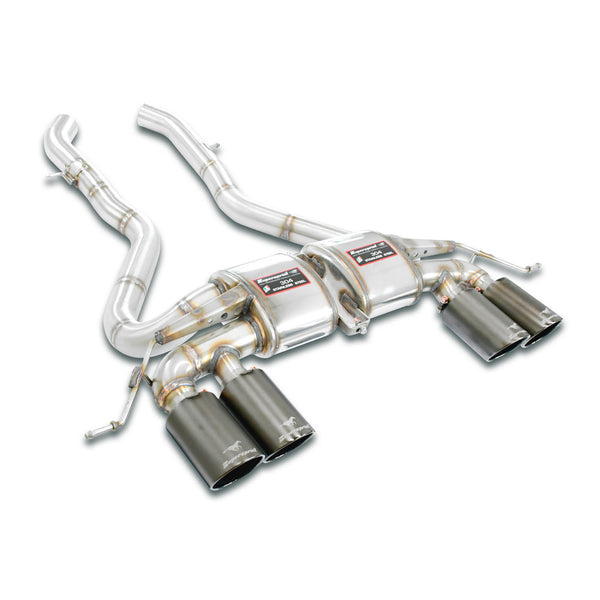 Bmw M Bmw G87 M2 Rear exhaust "Race" Right OO100 + Left OO100 "Gun Metal Grey" 746046