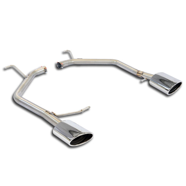 100% Stainless steel "Cat.-back" system Ø70mm, Righr - Left exitFor "2.0 TSI Cupra" rear bumper modelFull kit only