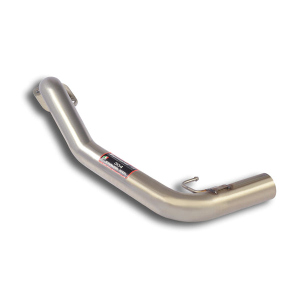 100% Stainless steel system Oversize Ø70  Rear exhaust 