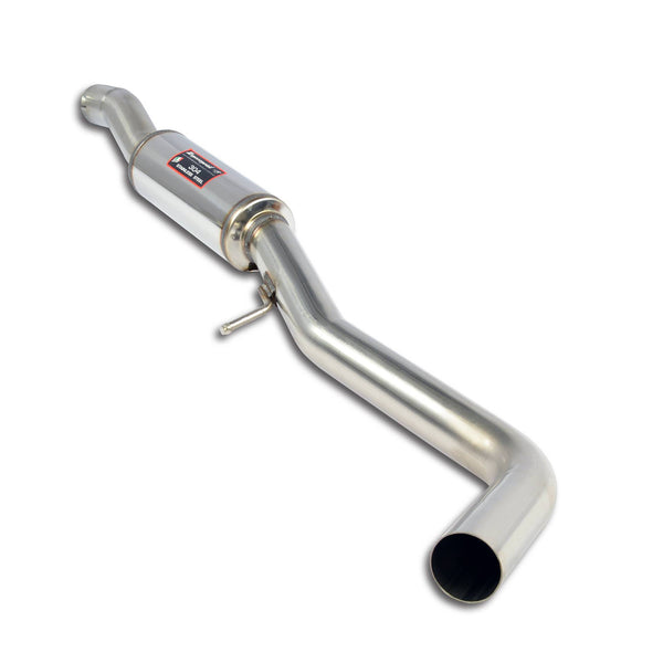 Centre exhaust.