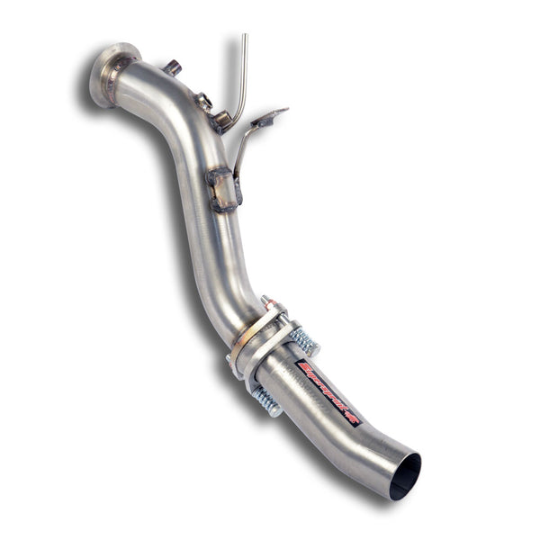 Turbo downpipe for Diesel particulate filter removalFront pipe