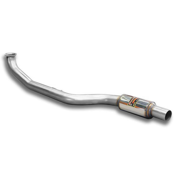 100% Stainless exhaust system(Downpipes with integrated catalytic converter)