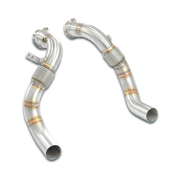 Bmw Bmw G30 / G31 / G38 Turbo downpipe kit Right - Left (Replaces catalytic converter)Accepts the stock "Cat.-Back" system 989711