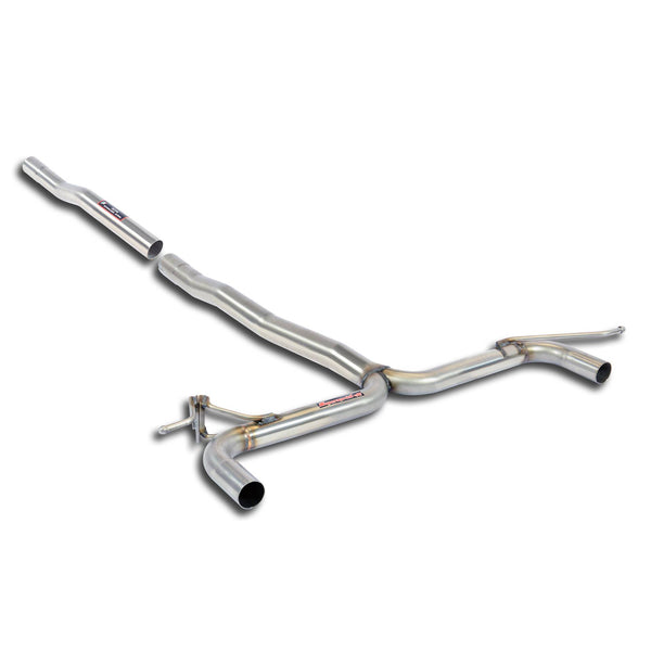 100% Stainless steel right-left system Oversize Ø60 mmFor "120i / 125i" rear bumper model