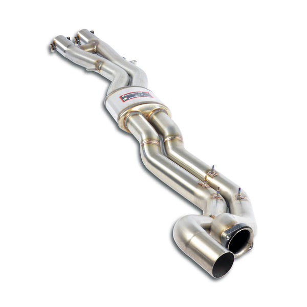 BMW E46 M3 (For V8 S62 - M5 5.0i engine conversion) Centre exhaust + H-Pipe