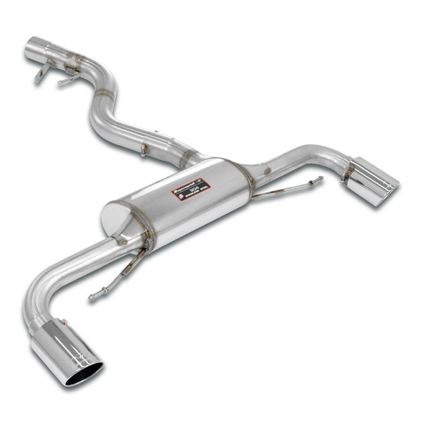 BMW G42 220i 2.0T (B48 184 Hp) 2022 -> Rear exhaust "Racing" Right O100 - Left O100