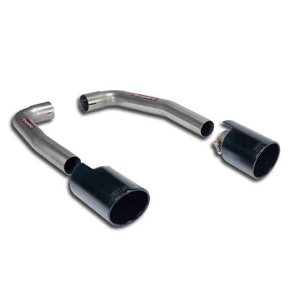 Supersprint 755554 Endpipe kit Right O100 - Left O100 "Gun Metal Grey"