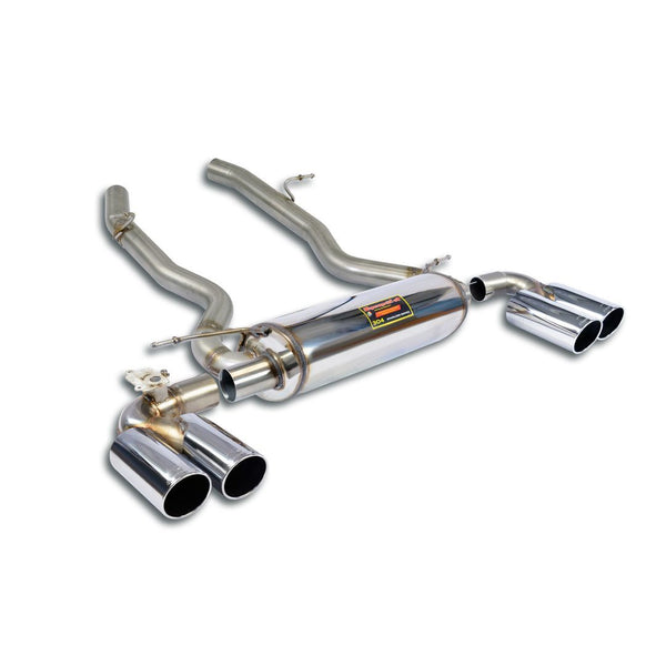 Supersprint 525556 Rear exhaust Right OO90 - Left OO90 with valve