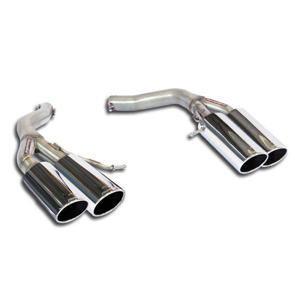 Supersprint 986314 Rear pipes Right OO90 - Left OO90(Muffler delete)