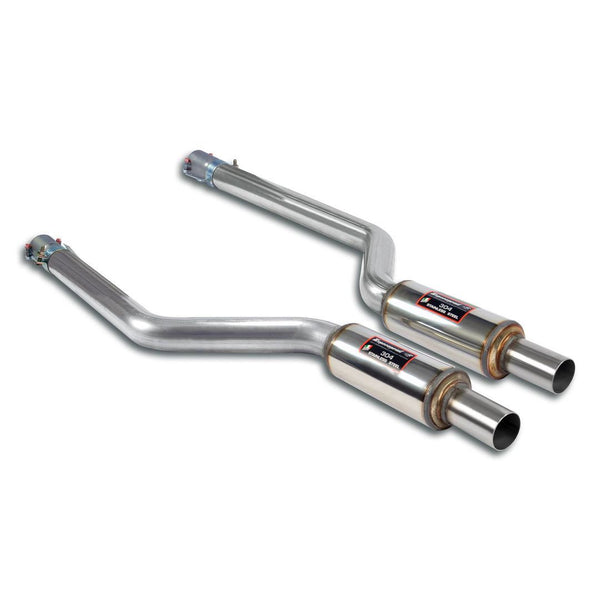 Supersprint 48802 Front pipes kit  + silencers(Replaces catalytic converter)