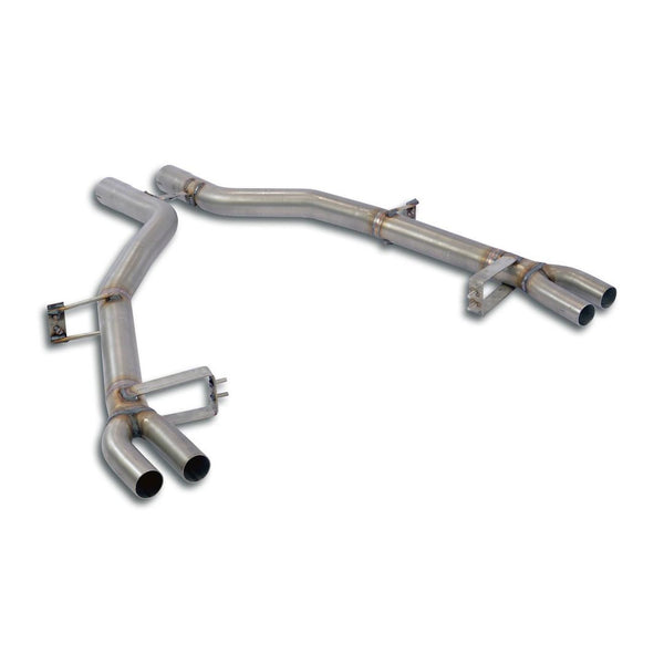 Supersprint 982254 Rear pipe kit Right - Left(Muffler delete)