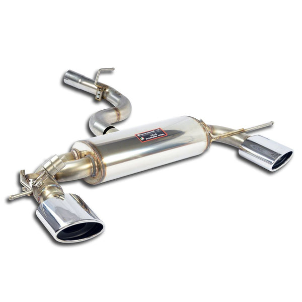 Supersprint 329405 Rear exhaust right - left with valve, endpipes 150x105