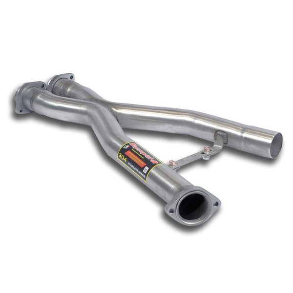 X-Pipe kitreplaces OEM centre exhaust