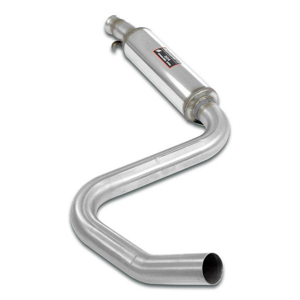 Centre exhaust for OEM catalytic converter