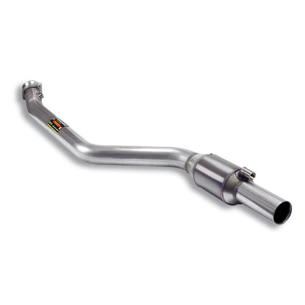 BMW E81 - All models (For V8 S65 engine conversion) Downpipe Left with  Metallic catalytic converter
