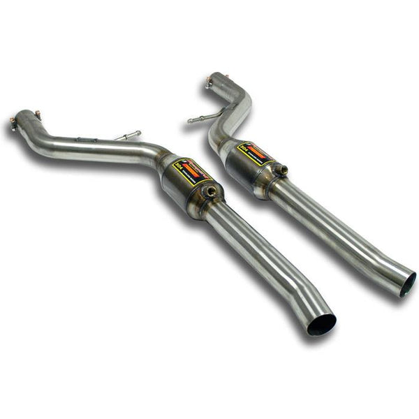 Front Metallic catalytic converter Right - Left 200 CPSI