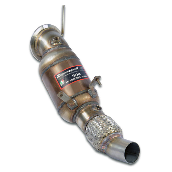 Downpipe + Metallic catalytic converter