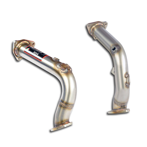 Downpipe kit Right + Left(Replaces OEM catalytic converter - Right Hand Drive)