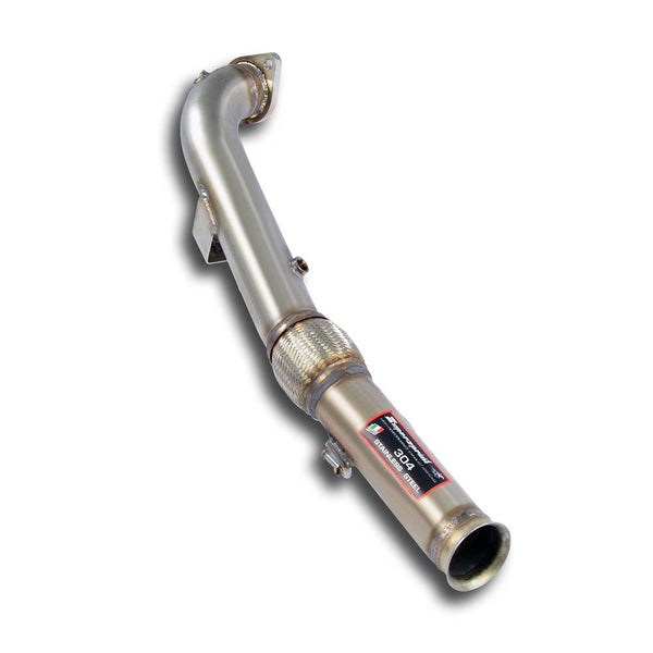 Turbo downpipe kit + front pipe(Replaces OEM catalytic converter)