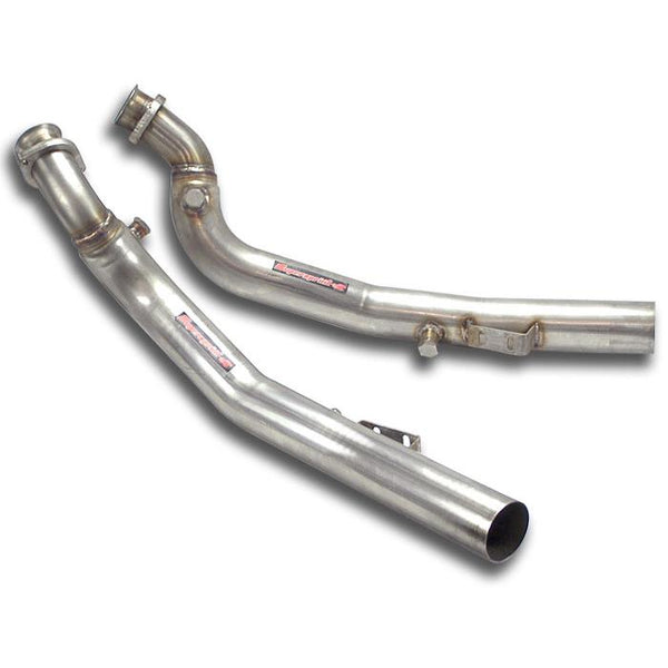 Supersprint 848711 Connecting pipes kit Right - Left for OEM manifold